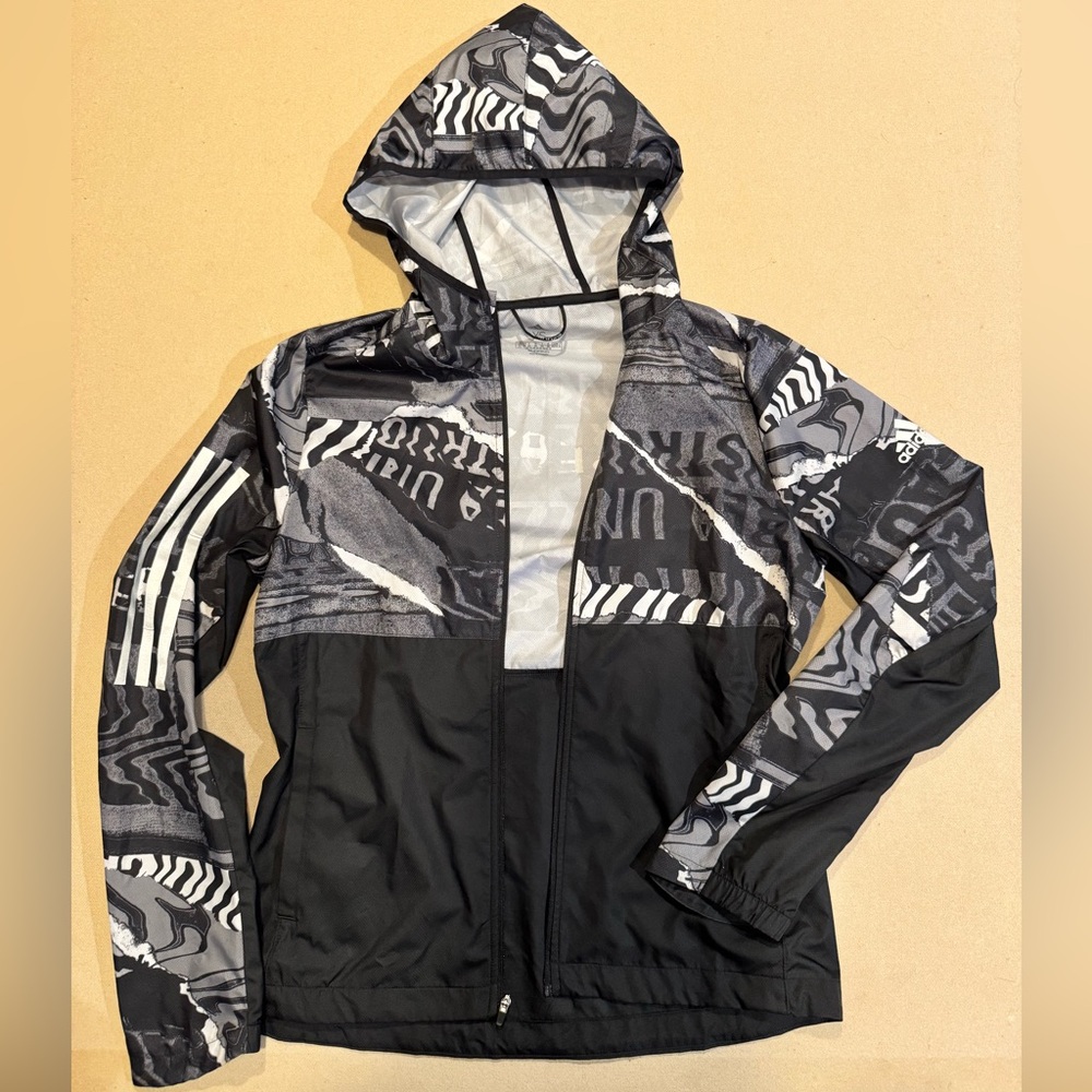 Adidas Monochrome Graphic Hoodie